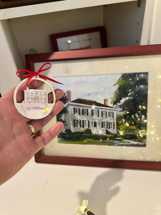 Custom Home Ornament – Made from Your Photo