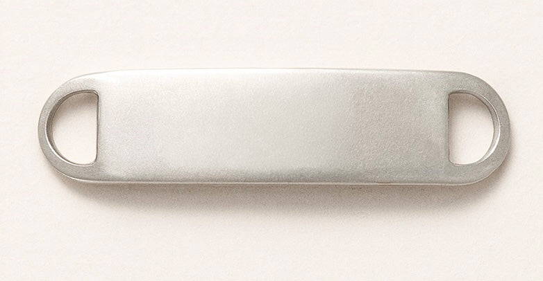 Custom Engraved Shoelace Bar